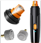 (NEW MSRP $19.99) Bonve Pet Nail Grinder – 2 Speeds, USB Rechargeable, 3 Ports