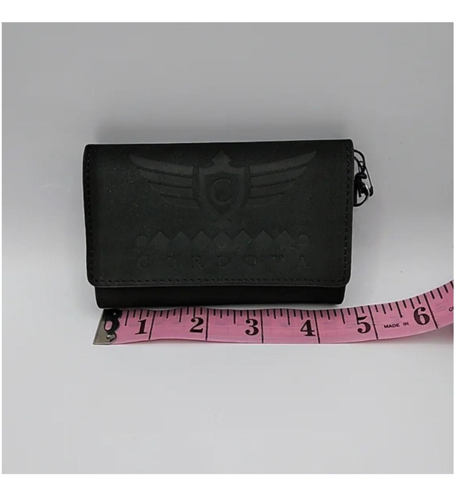 (NEW, MSRP $60) Men's Cordova bi-fold RFID black wallet