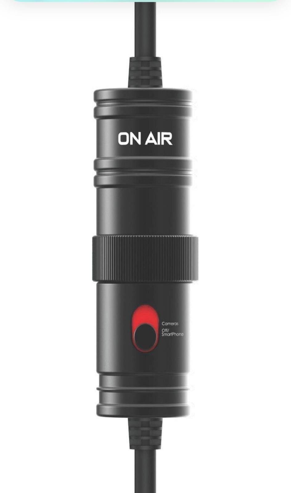 (MSRP $30.00) ON AIR Echo Mic w/Battery – Aux-Ready for DSLR & Phones 🎤📸🔋