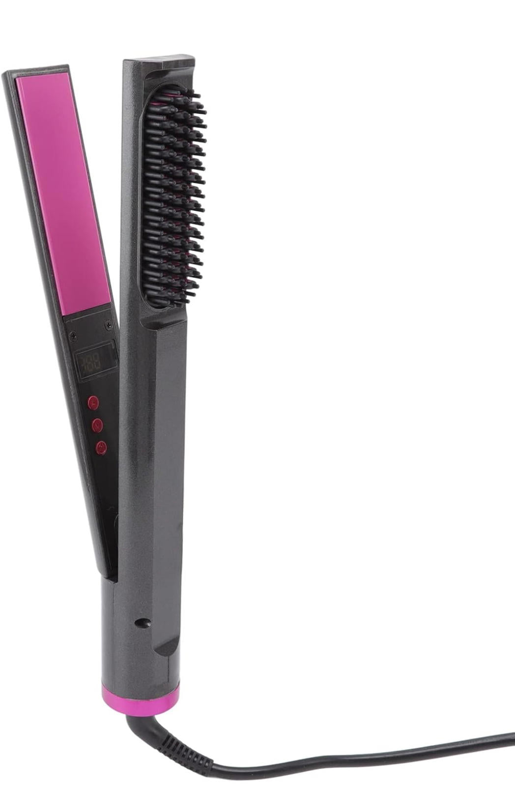 (MSRP $49.99) Professional Hair Straightener, Dual Voltage Ceramic Flat Iron