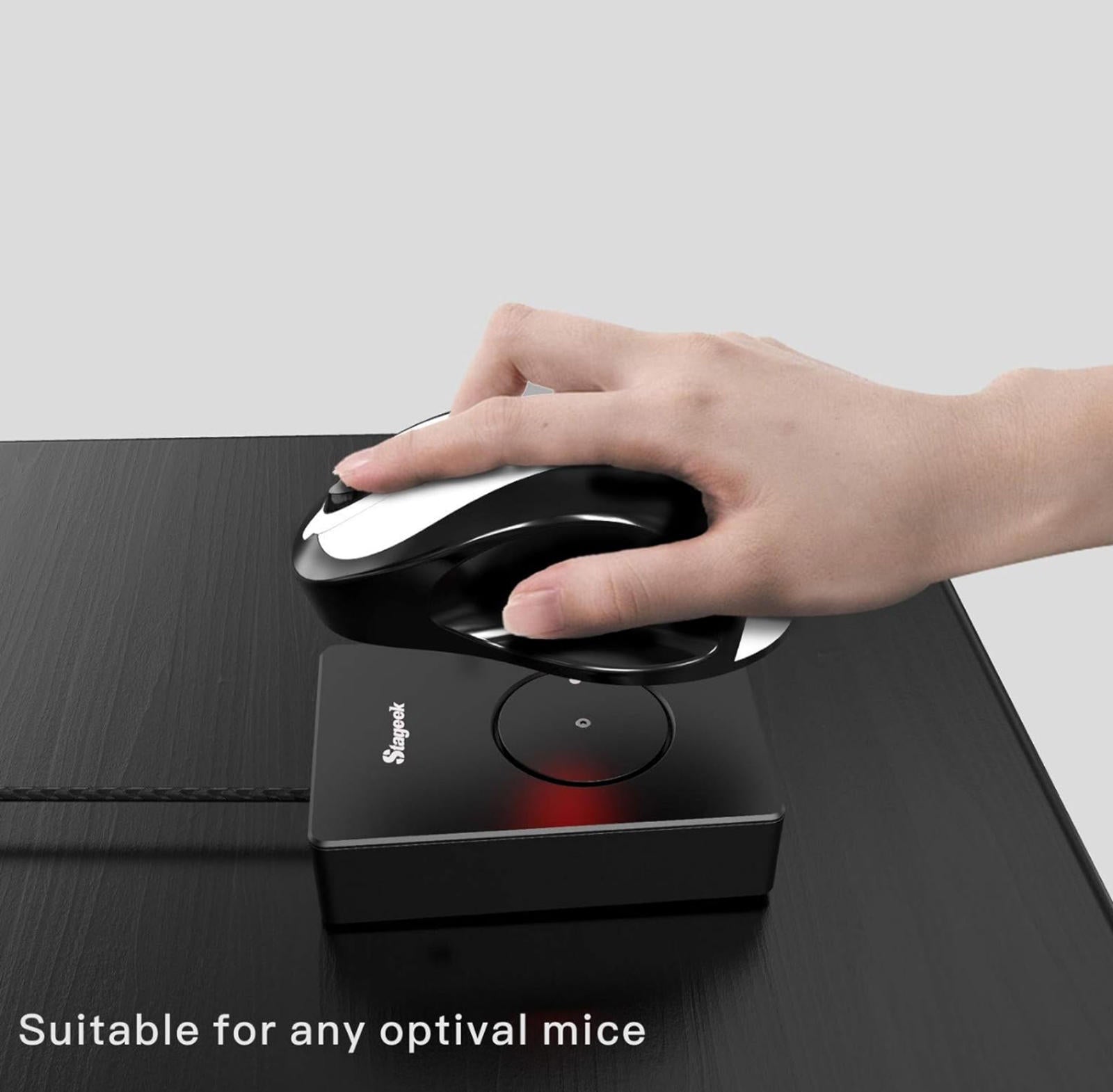 (MSRP $39.99) Mechanical Mouse Jiggler – USB Plug & Play, No Software