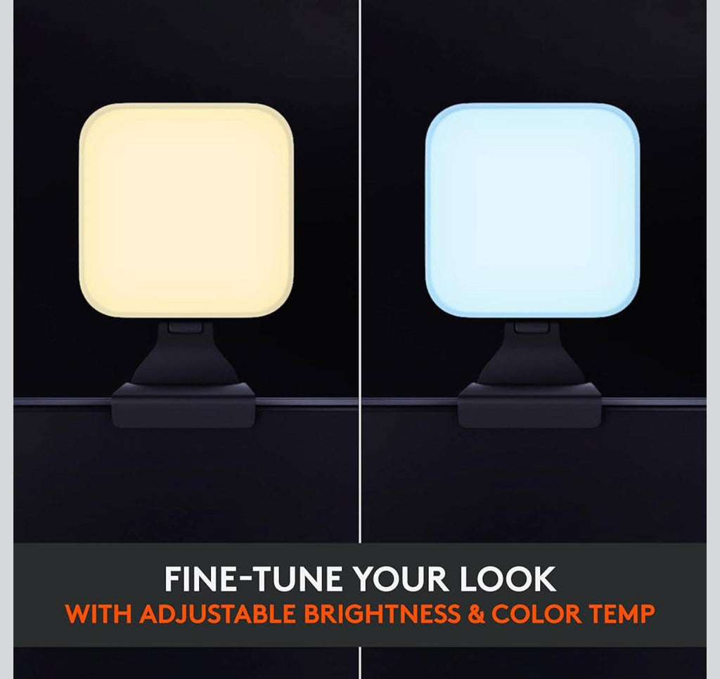 (NEW MSRP $69.99) Logitech Litra Glow Premium LED Streaming Light w/TrueSoft