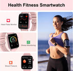 (MSRP $49.99) Smart Watch – 1.9” HD Screen, Calls, Fitness Tracking, Pink