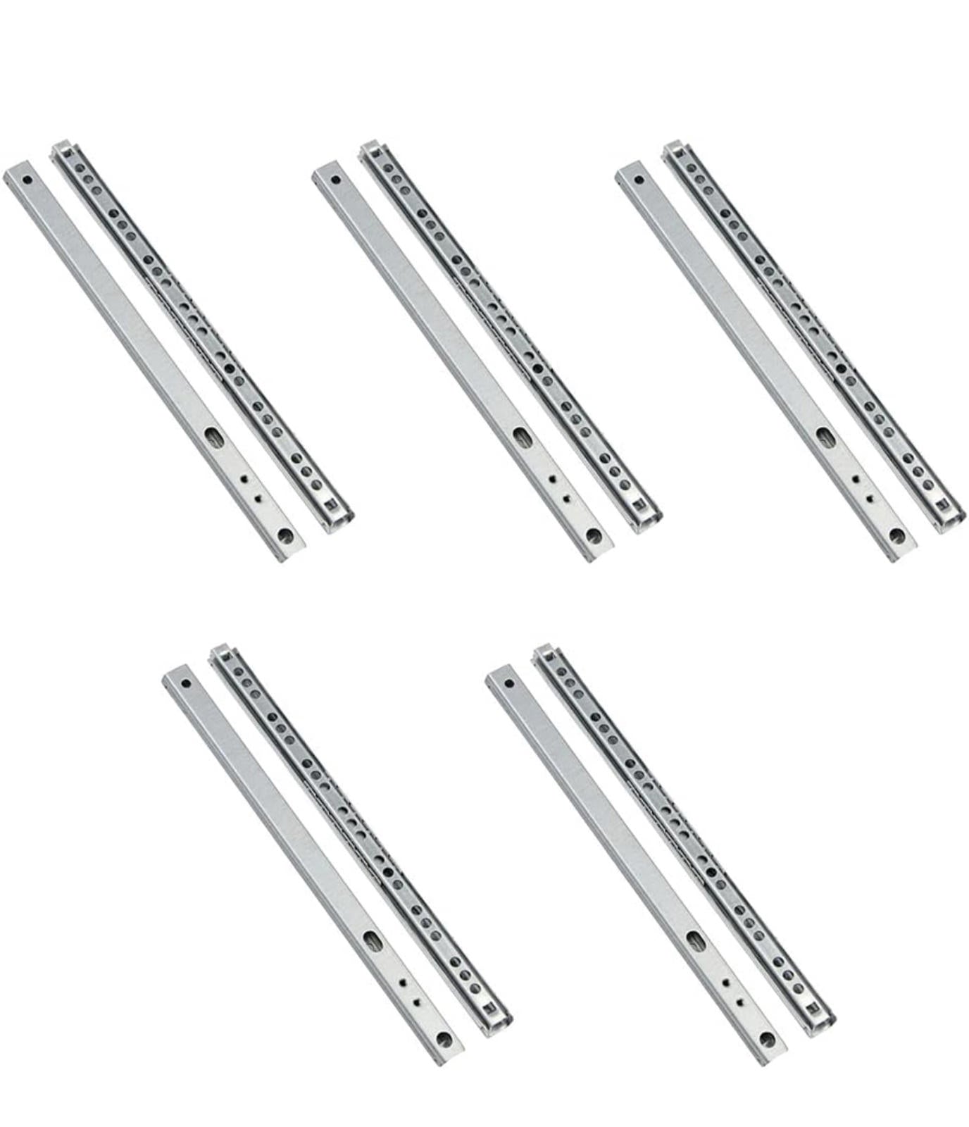 (MSRP $39.99) ETOPARS 16″ Heavy-Duty Ball‑Bearing Drawer Slides (5 Pairs)