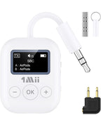 (NEW MSRP $44.99) 1Mii SafeFly Mini BT5.3 Transmitter– Low Latency, 25hr Battery