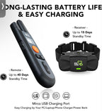 (NEW MSRP $29.99) Dog Training Collar – 1800 ft Remote, 5 Modes, IP67 Waterproof