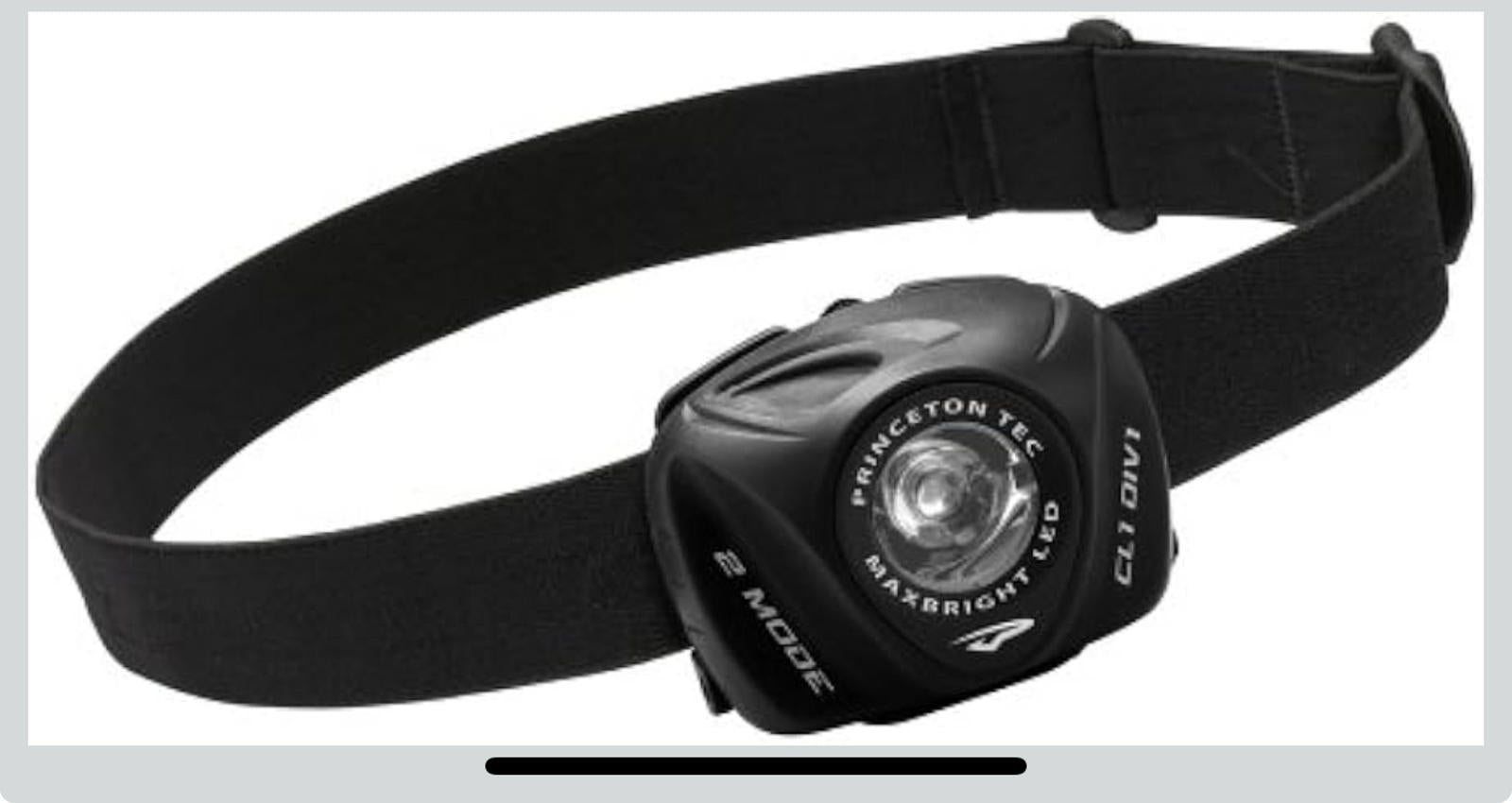 (MSRP $74.99) Princeton Tec EOS II Headlamp – 80‑Lumen Waterproof LED