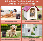 (NEW MSRP $35.99) Ultrasonic Dog Bark Deterrent Device–2 Modes, IPX4 Splashproof