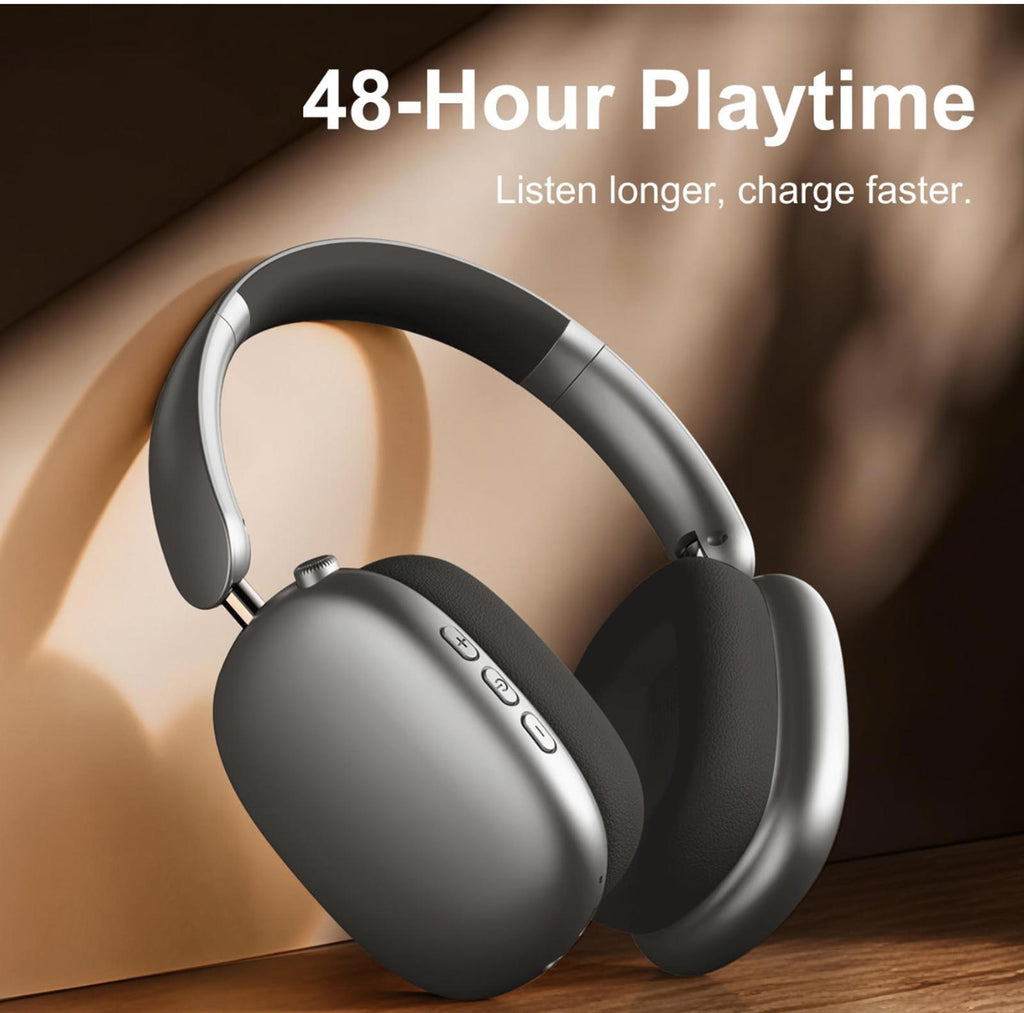 (MSRP $59.99) Wentronic Y01 Wireless Over-Ear Headphones – Noise Canceling (ANC)