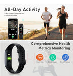 (MSRP $29.99) Fitness Tracker with 1.10″ AMOLED Touch Screen, 25 Sport Modes