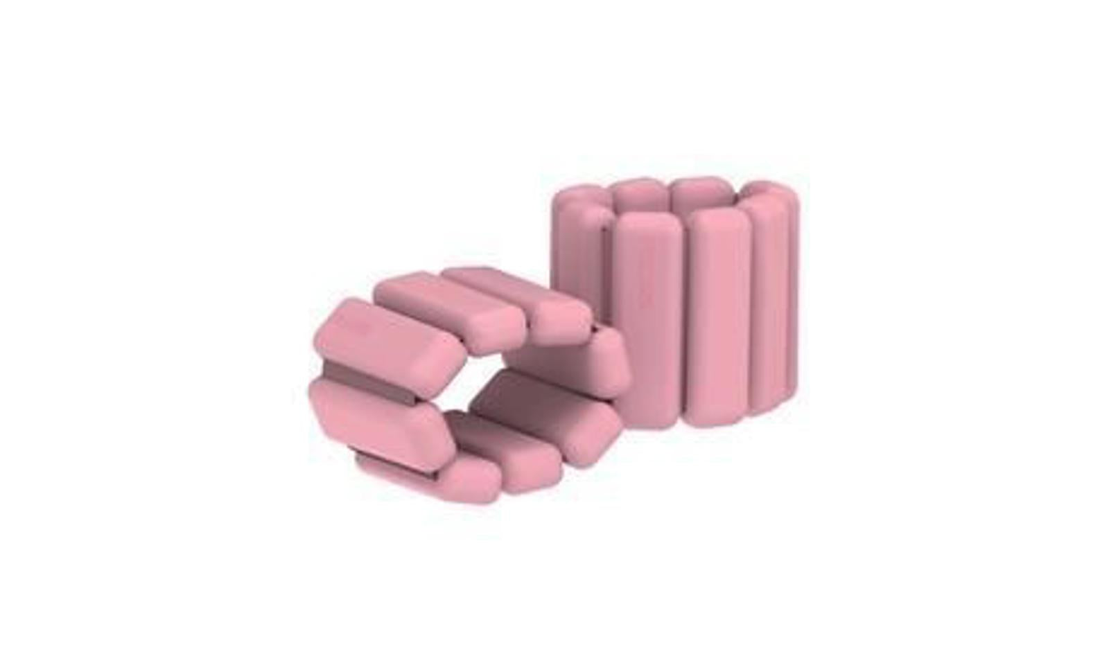 (NEW MSRP $20 ) PROfit Wearable Weight Bands 2-Pack Wrist and Ankle Weights Pink