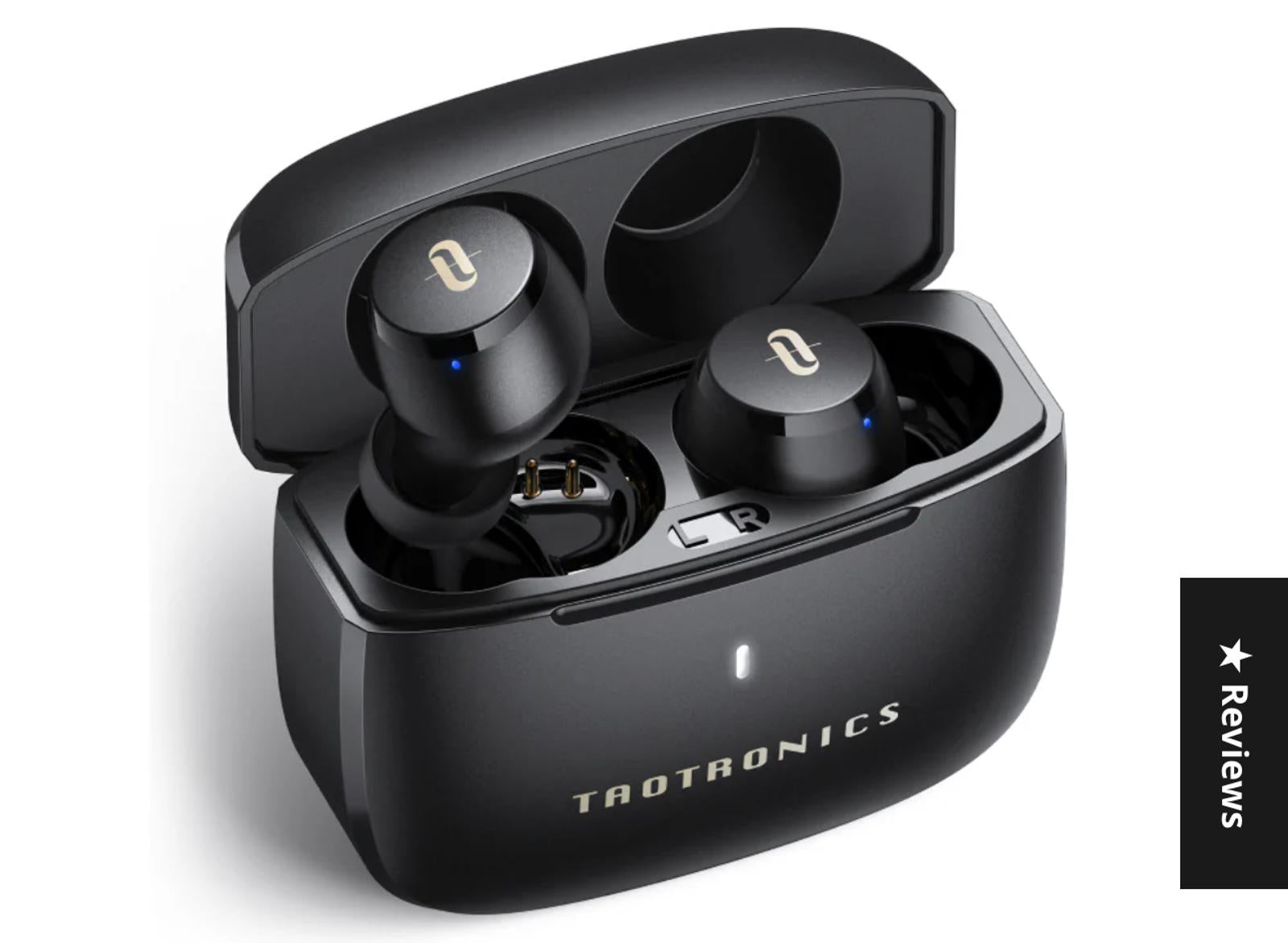 (MSRP $54.99) TaoTronics SoundLiberty 97 Earbuds –9 H Battery, IPX8, aptX, Touch